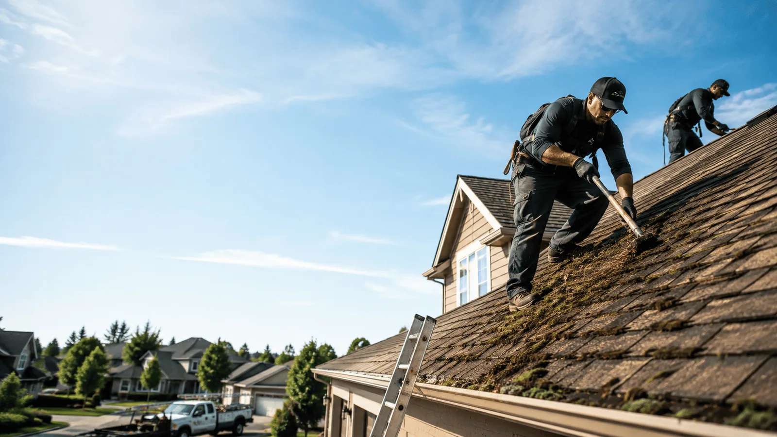 Roof Moss Removal in Argyle, WI near me